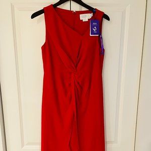 Seraphine Red Maternity Dress
